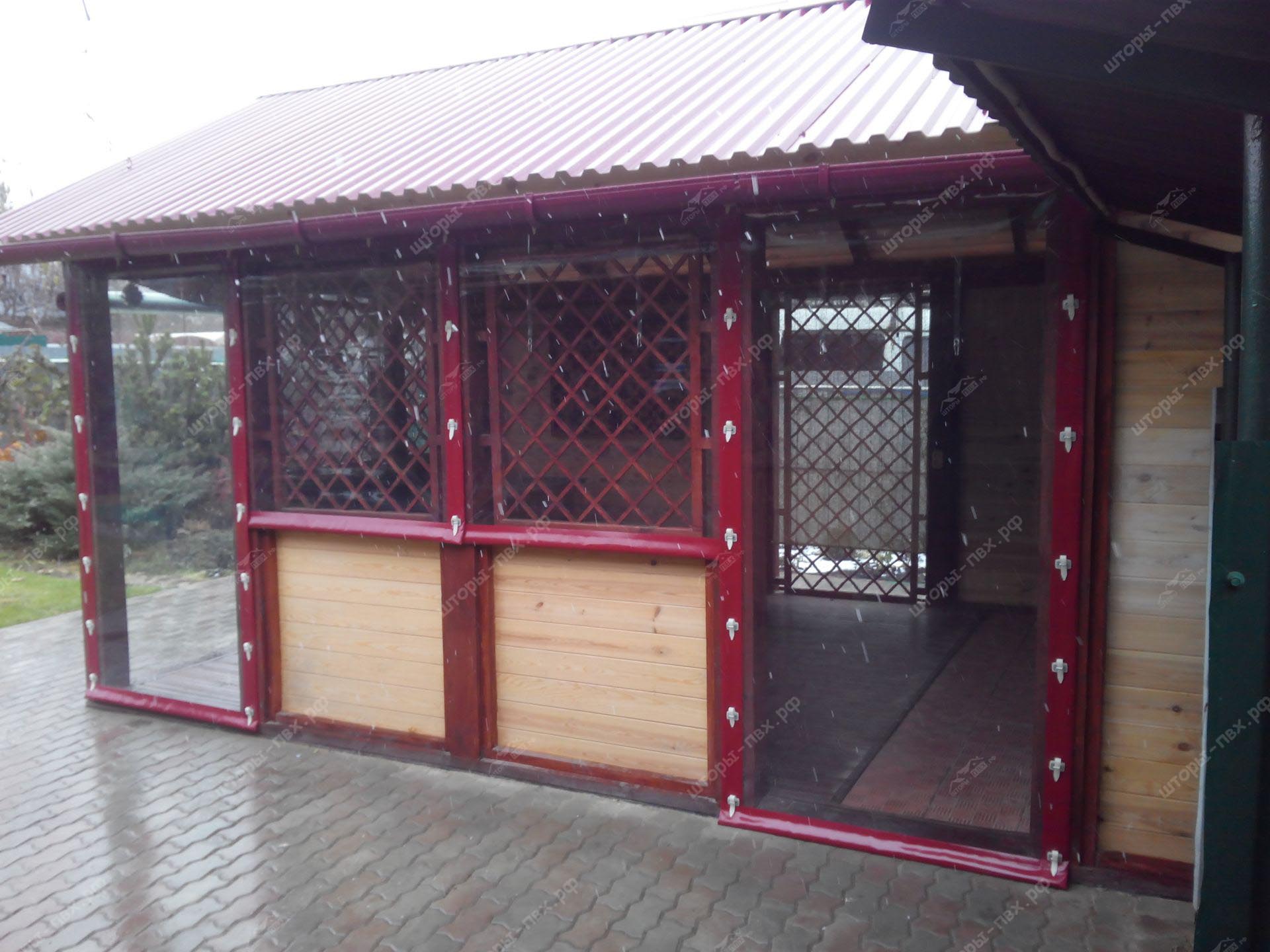 мягкие окна для беседок и веранд шторы пвх