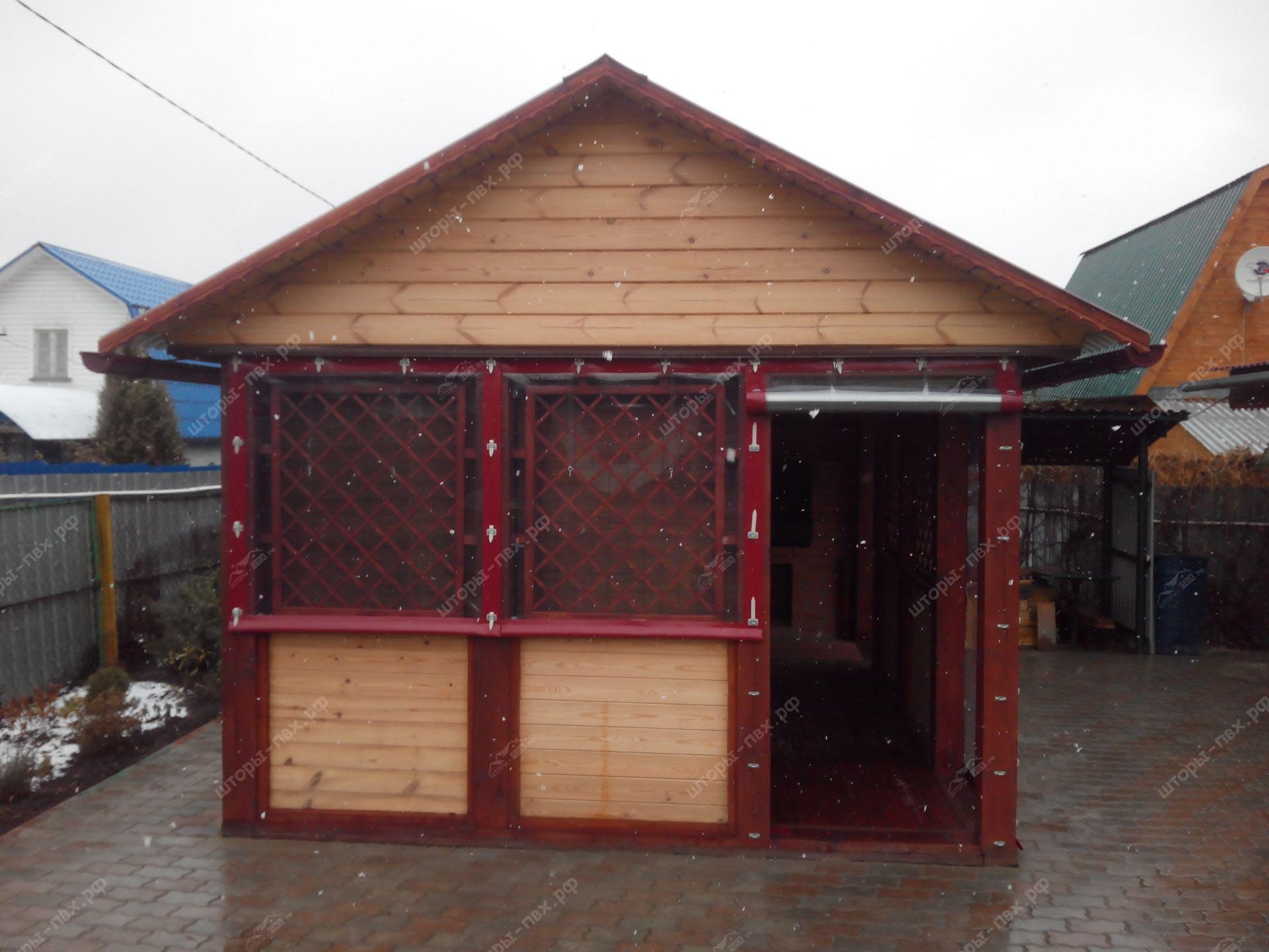 мягкие окна для беседок и веранд шторы пвх