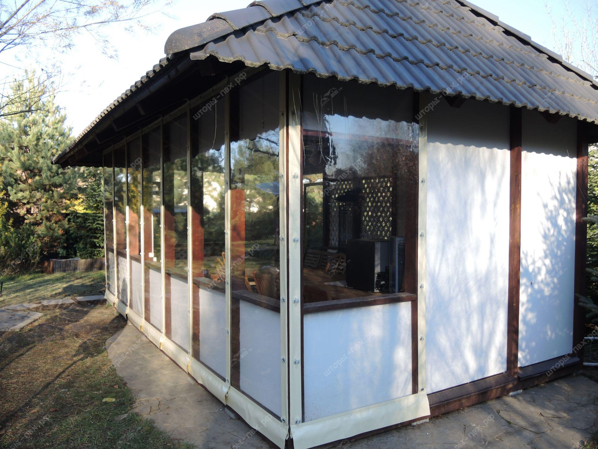 мягкие окна для беседок и веранд шторы пвх