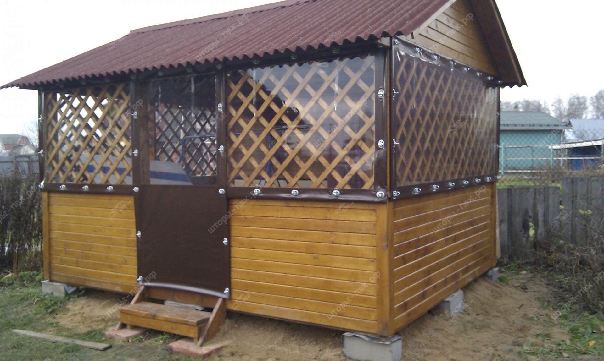 мягкие окна для беседок и веранд шторы пвх