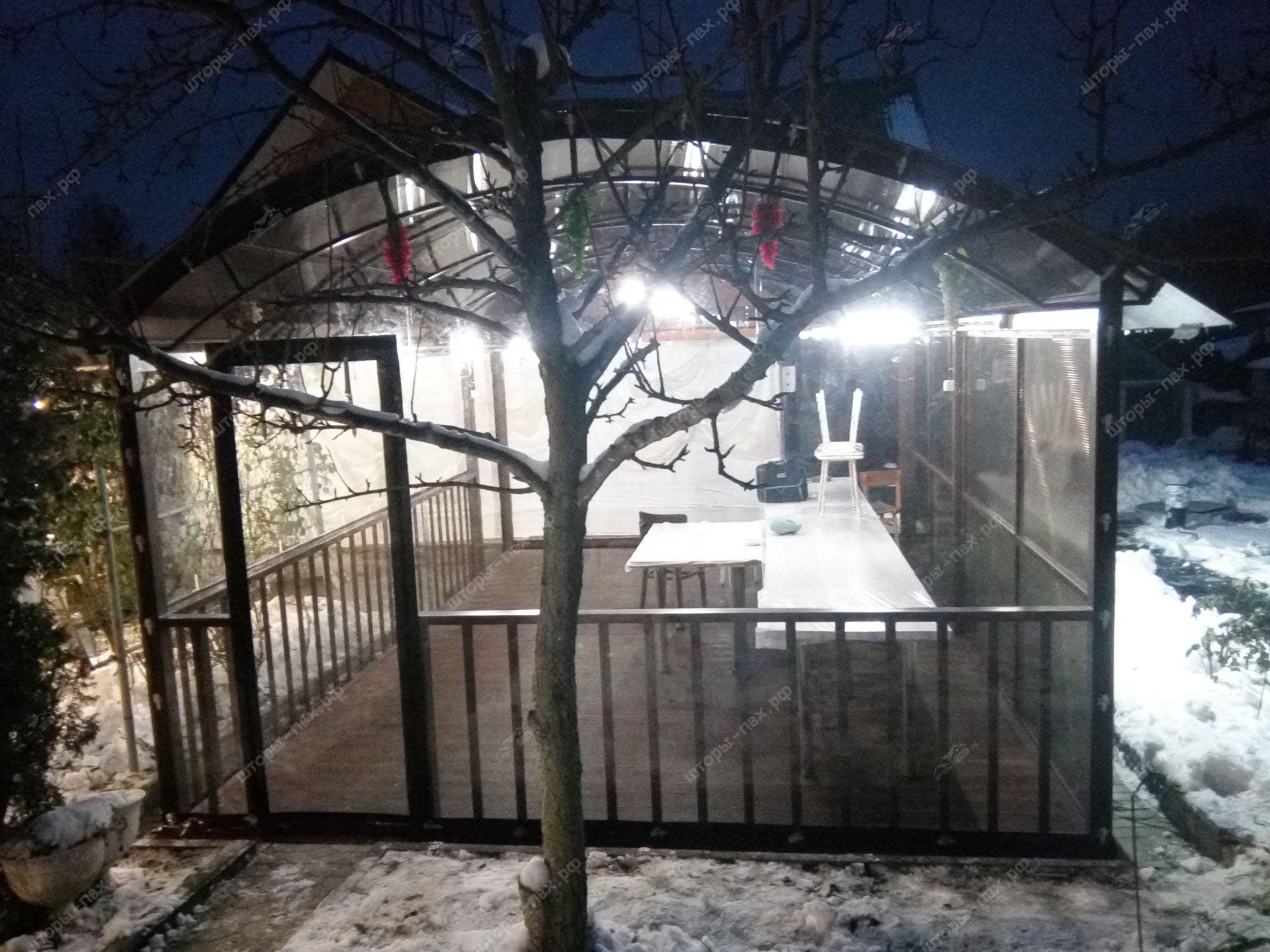 мягкие окна для беседок и веранд шторы пвх