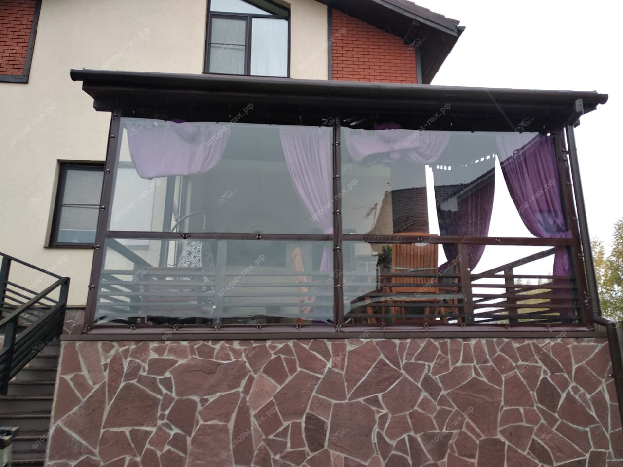 мягкие окна для беседок и веранд шторы пвх