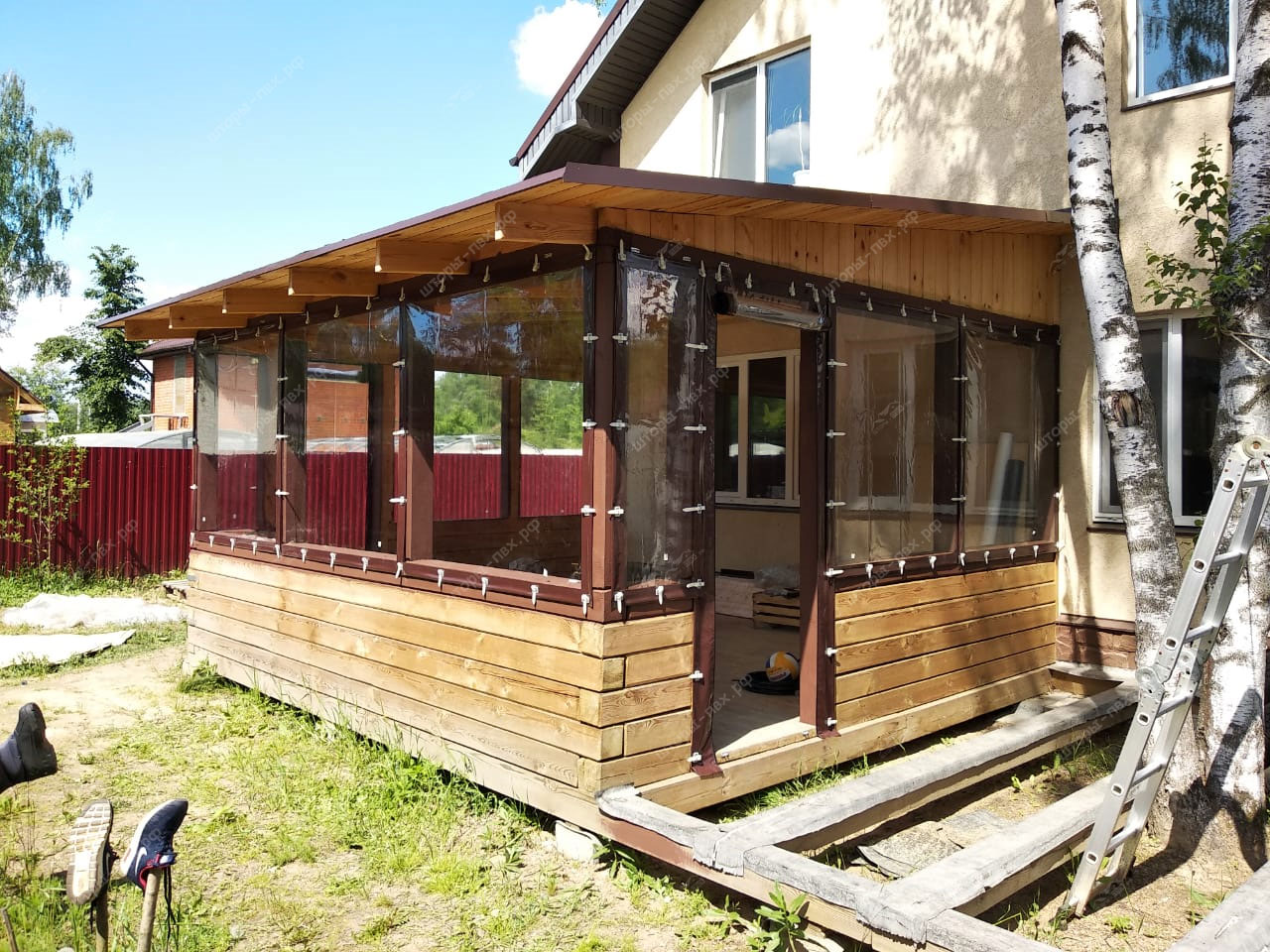 мягкие окна для беседок и веранд шторы пвх