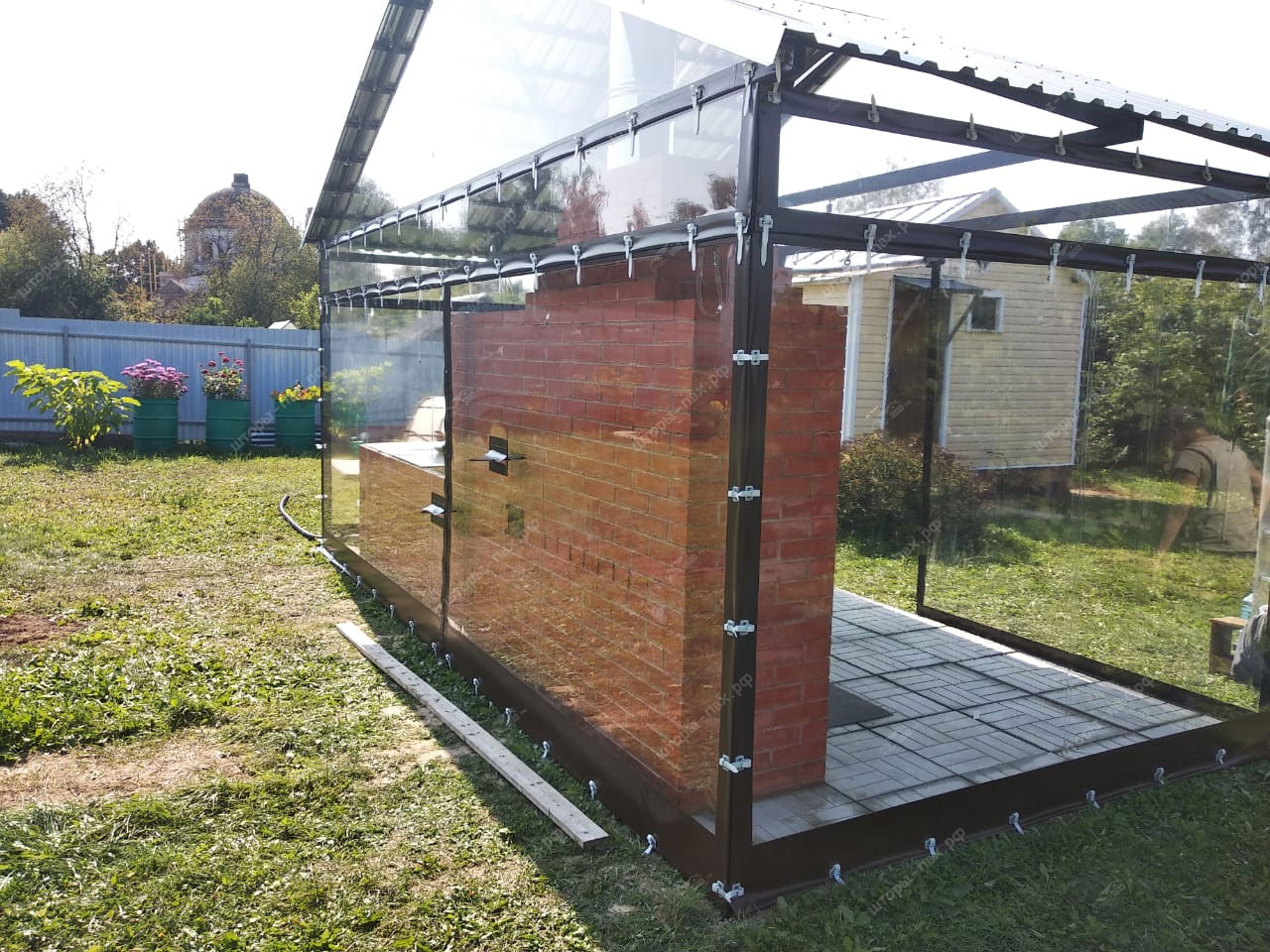 мягкие окна для беседок и веранд шторы пвх