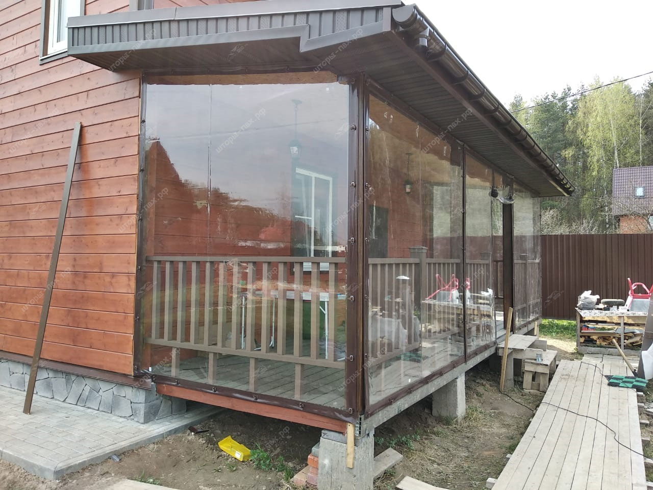 мягкие окна для беседок и веранд шторы пвх