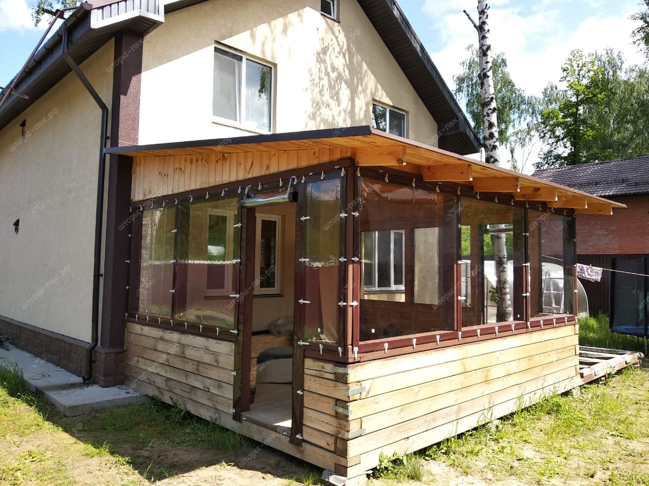 мягкие окна для беседок и веранд шторы пвх