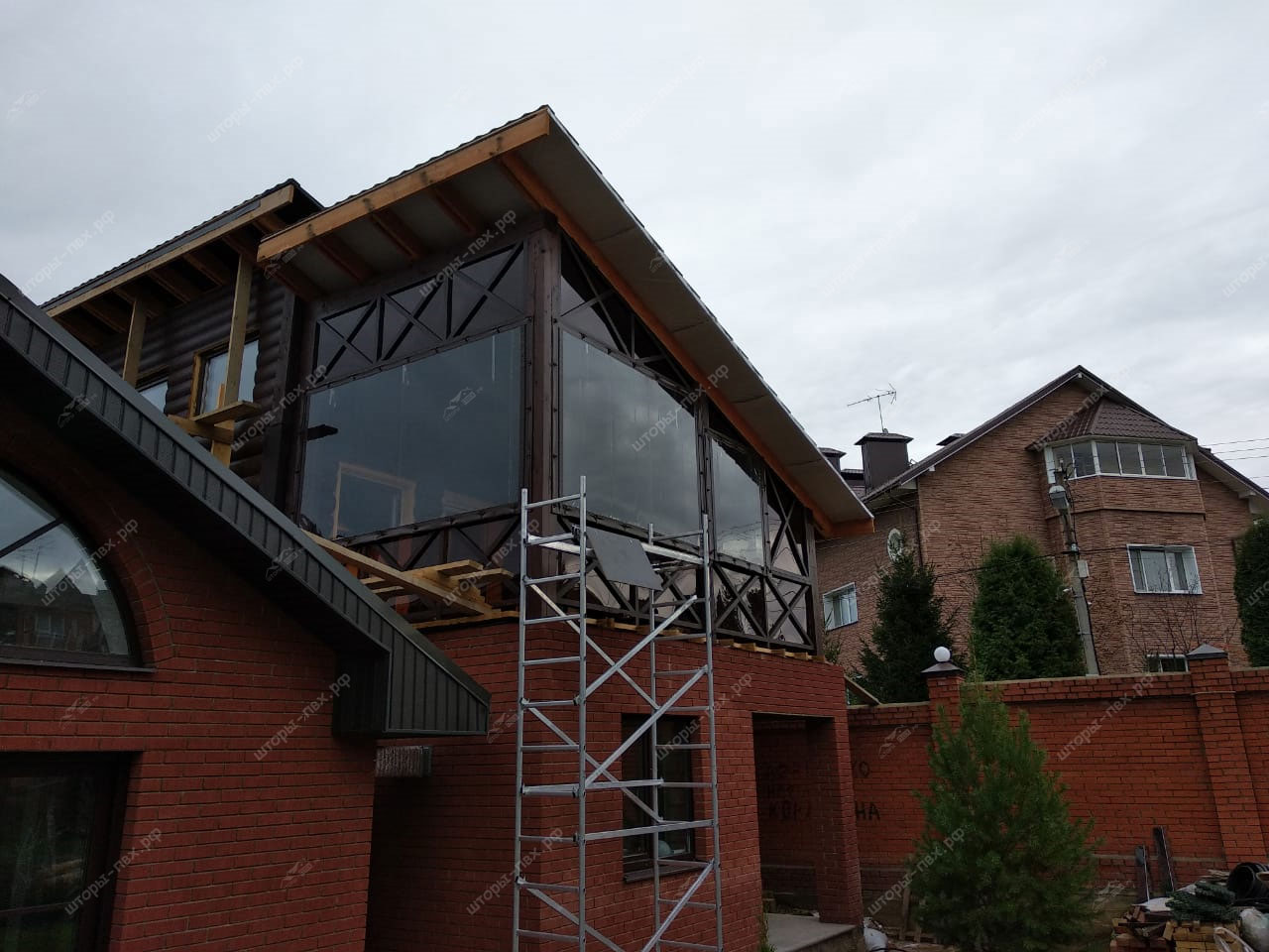 мягкие окна для беседок и веранд шторы пвх