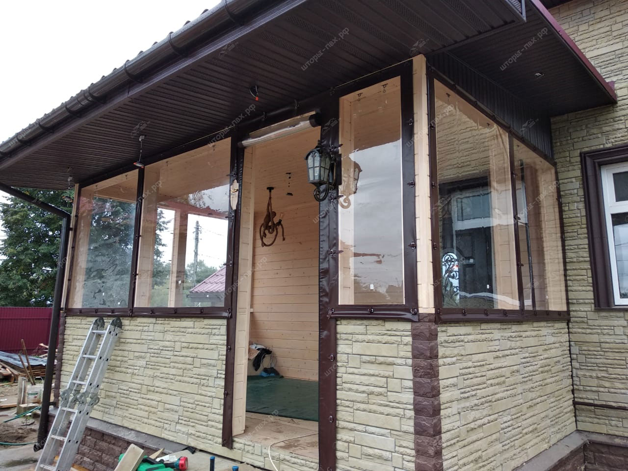 мягкие окна для беседок и веранд шторы пвх