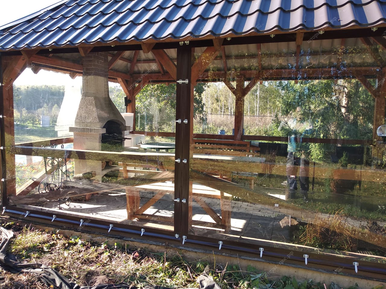 мягкие окна для беседок и веранд шторы пвх