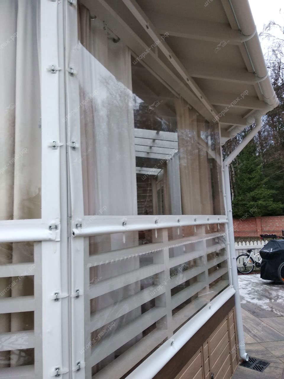 мягкие окна для беседок и веранд шторы пвх