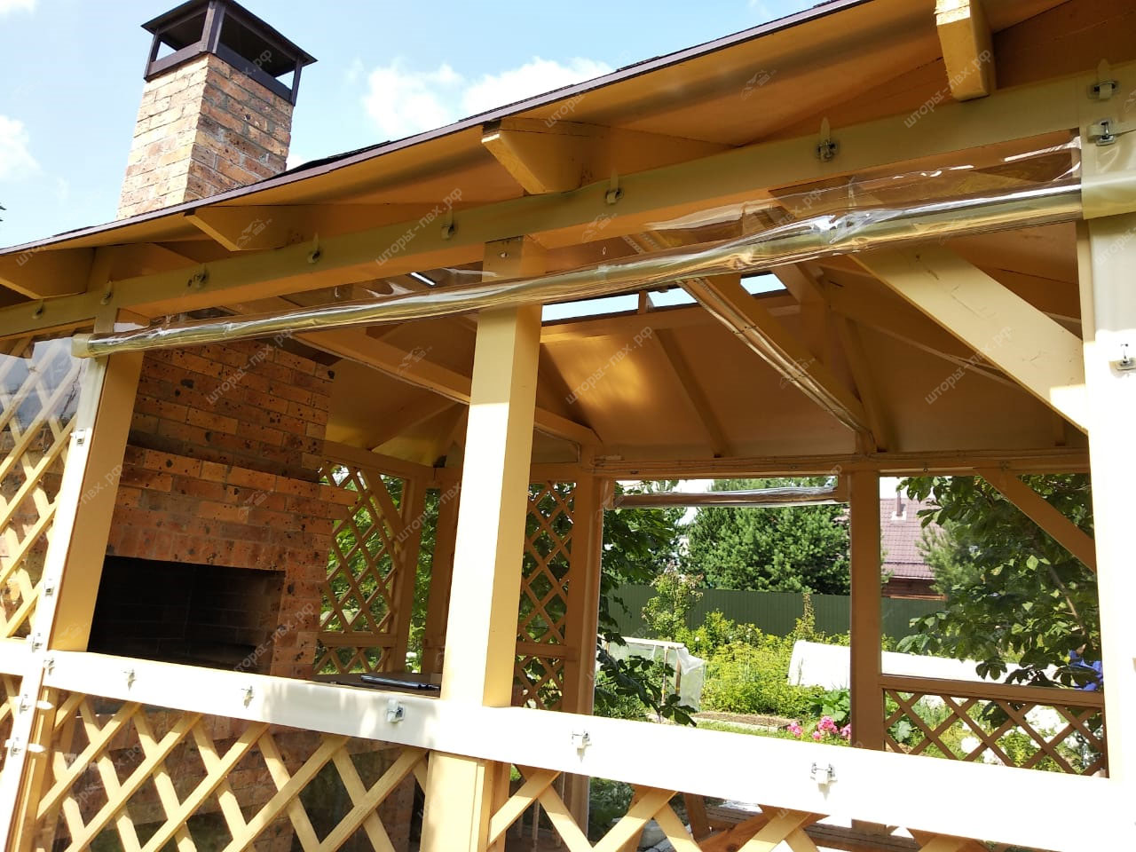 мягкие окна для беседок и веранд шторы пвх