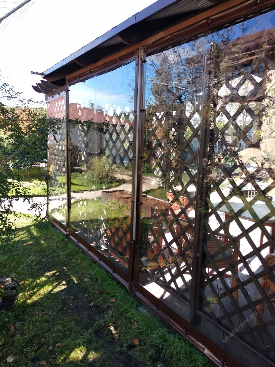 мягкие окна для беседок и веранд шторы пвх