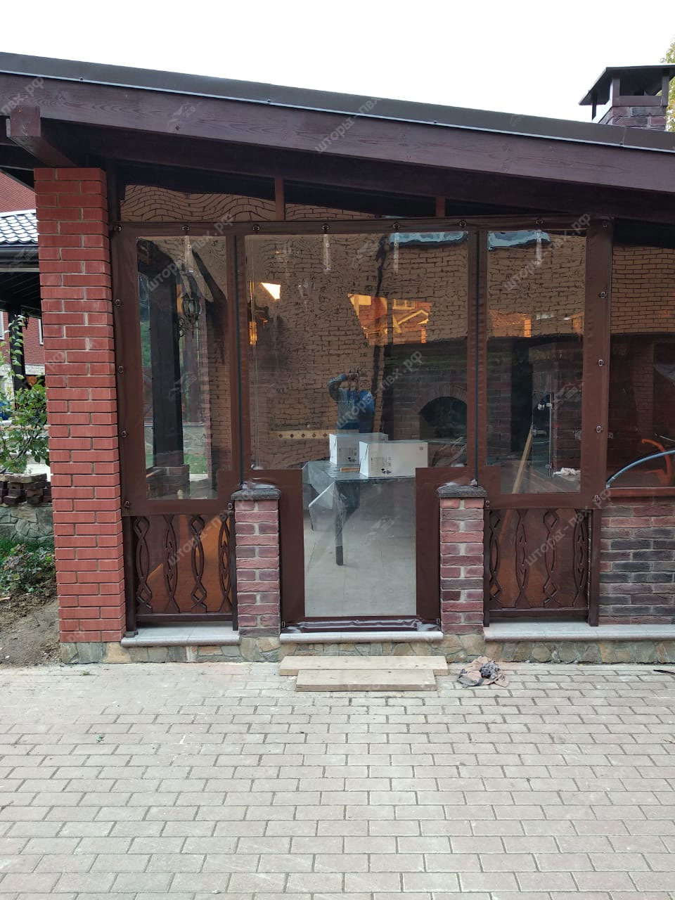 мягкие окна для беседок и веранд шторы пвх