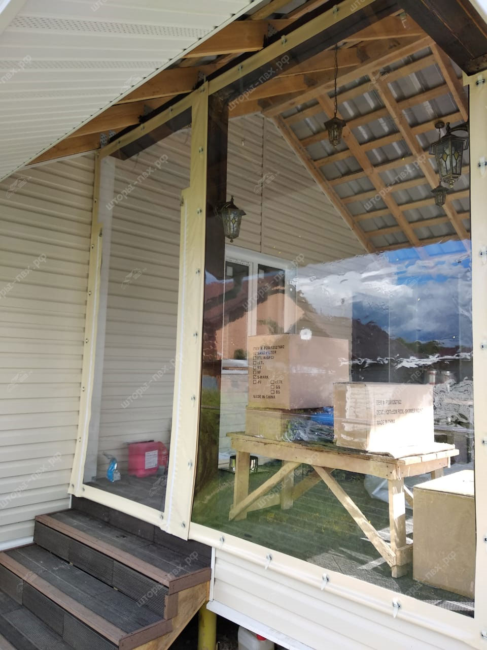 мягкие окна для беседок и веранд шторы пвх